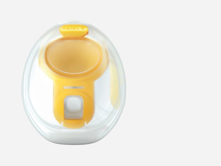 Hands-free collection cups, one set of 2