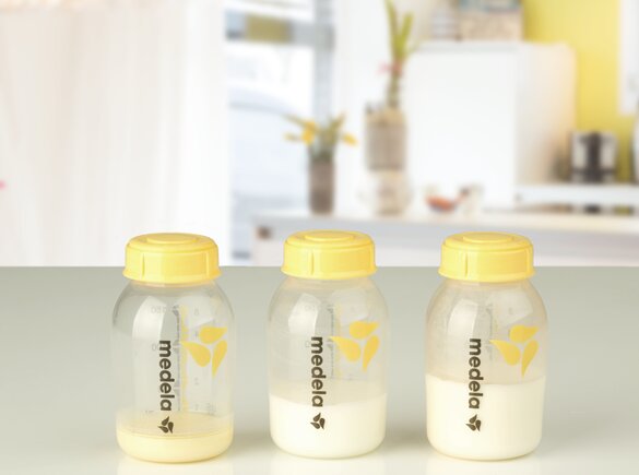 Medela breast milk storage bottles 5oz, 3 pack