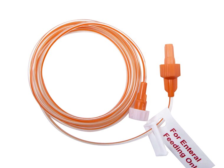 TwistLok Extension Set Full image of TwistLok Extension set that does not contain a port for medicine.