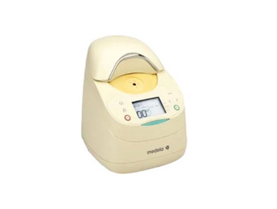 Das Calesca Aufwärm- und Auftau-Gerät von Medela.