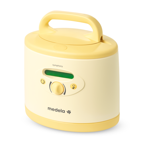 Symphony PLUS® breast pump Medela Symphony® breast pump, angled left view