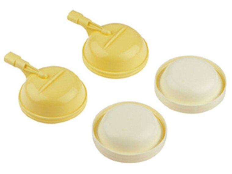 Symphony® protective cap & membranes One replacement set of Medela Symphony® protective cap & membranes. Includes x2 of each.
