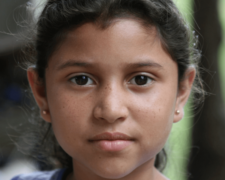 Volto di una ragazza
